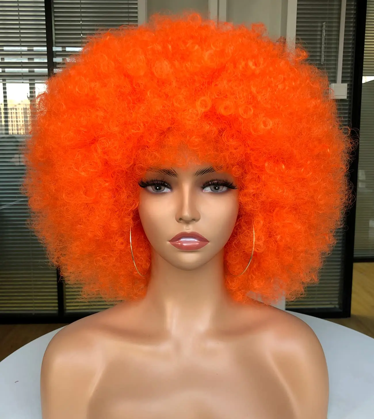 Synthetic Braided Wigs For Black Women - 흑인 여성용 아프로 곱슬 합성 가발,