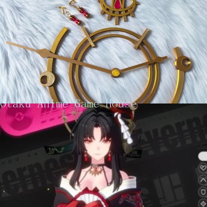 Hair Clips - Neverness To Everness Hotori 3D 인쇄된