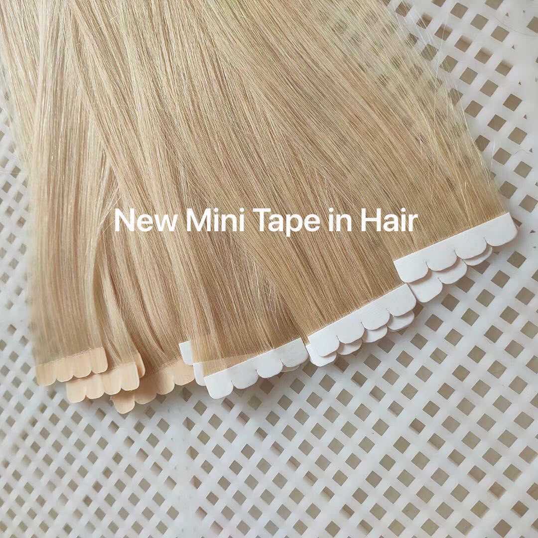 Invisible Tape In Extensions Real Hair - 미니 테이프 헤어 익스텐션 18