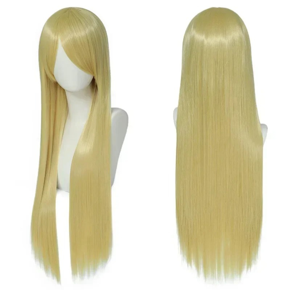 Synthetic Braided Wigs For Black Women - 80cm 다채로운 긴 직선 합성 머리