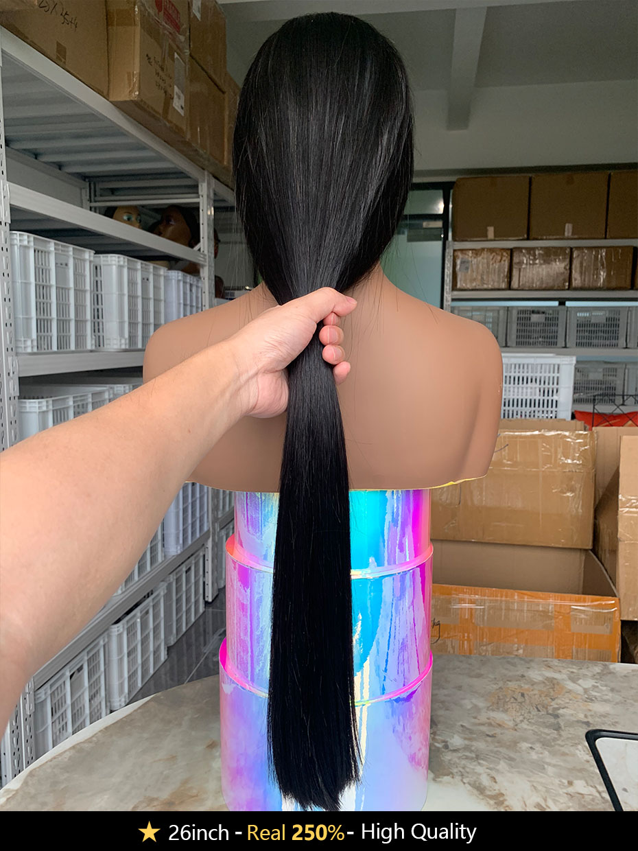 Glueless Wear And Go Human Hair Wig - 13x4 레이스 프론탈 100% 인모 가발,