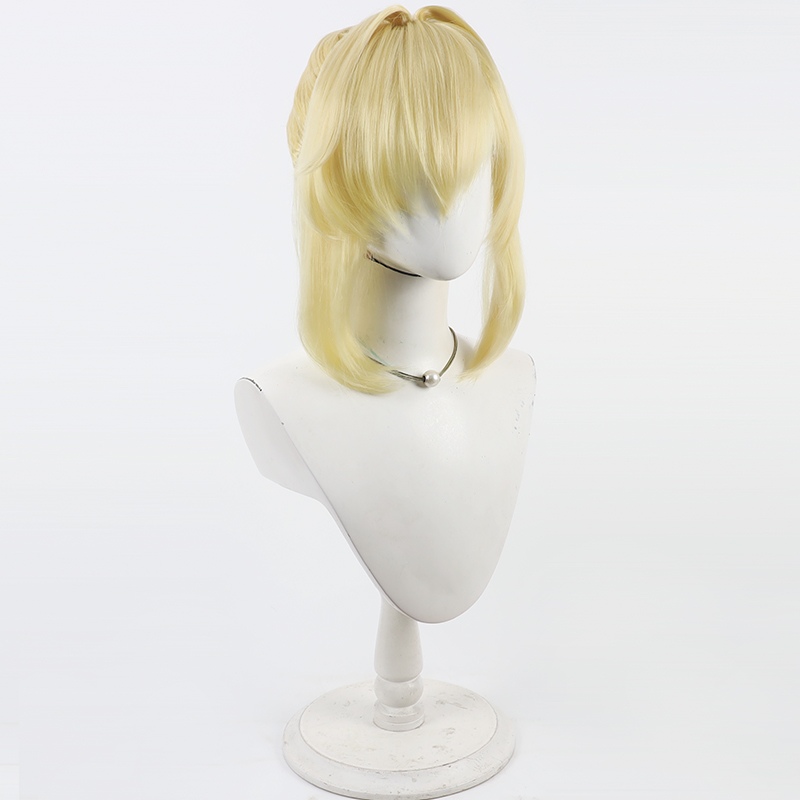 그레이브 코스프레 가발 니케 승리의 여신 노란색 짧은  - Synthetic Wigs 리뷰 및 가격