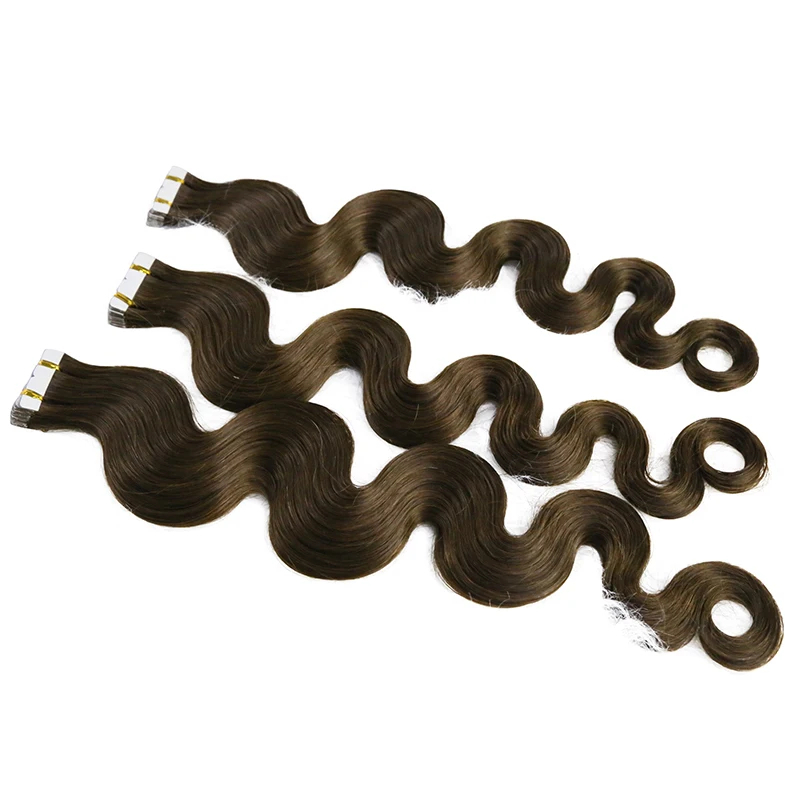 테이프 인 헤어 익스텐션 바디 웨이브 레미 접착식 인비 - Invisible Tape In Extensions Real Hair 리뷰 및 가격