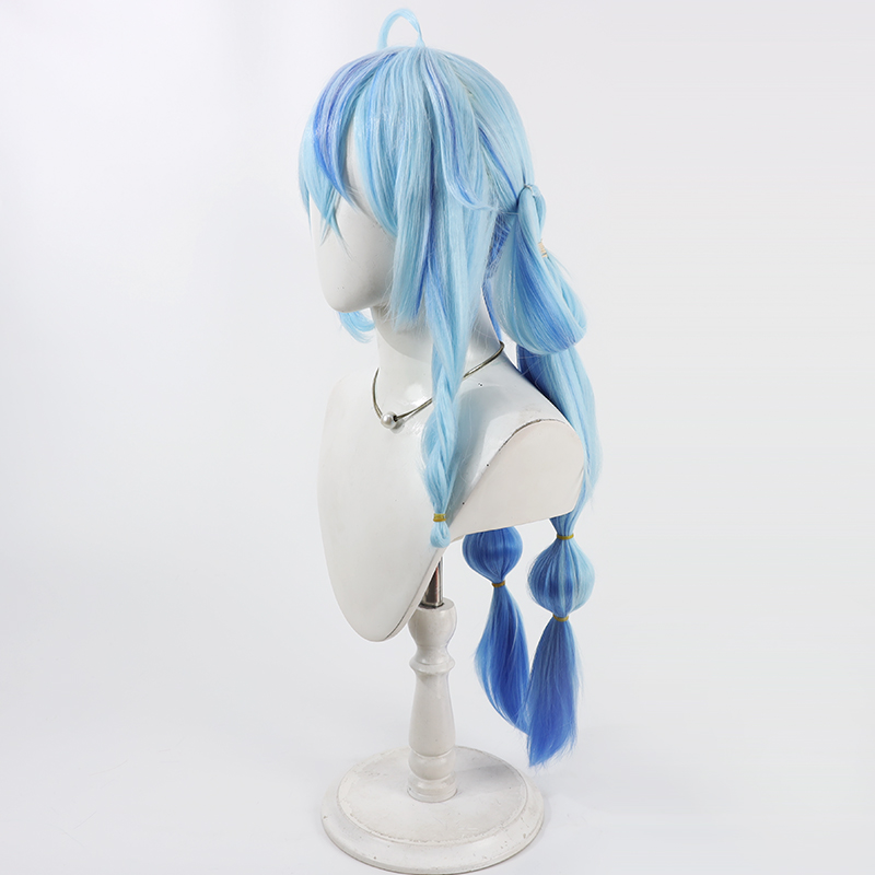 유키히나 라미 코스프레 가발 Vtuber 블루 롱 내열 - Synthetic Wigs 리뷰 및 가격
