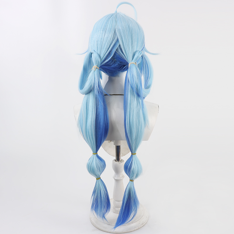 유키히나 라미 코스프레 가발 Vtuber 블루 롱 내열 - Synthetic Wigs 리뷰 및 가격