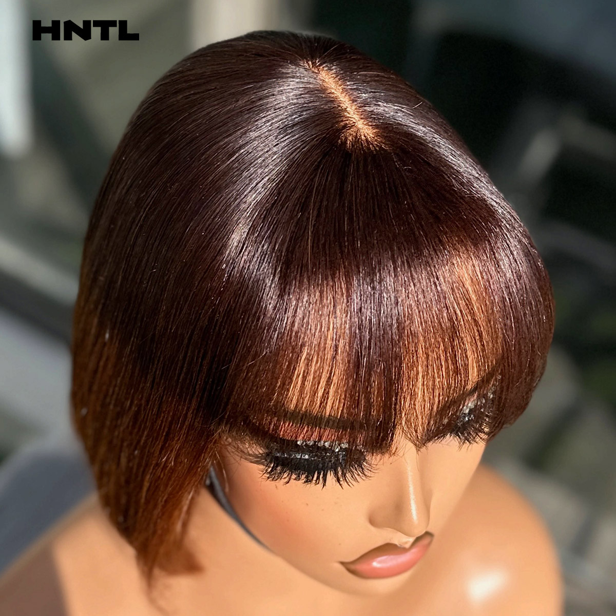 웨어앤고 2바이6 클로저뱅 밥 8인치 글루리스 가발 인 - Pre Parted 13X4 Lace Front Bob Wig 리뷰 및 가격