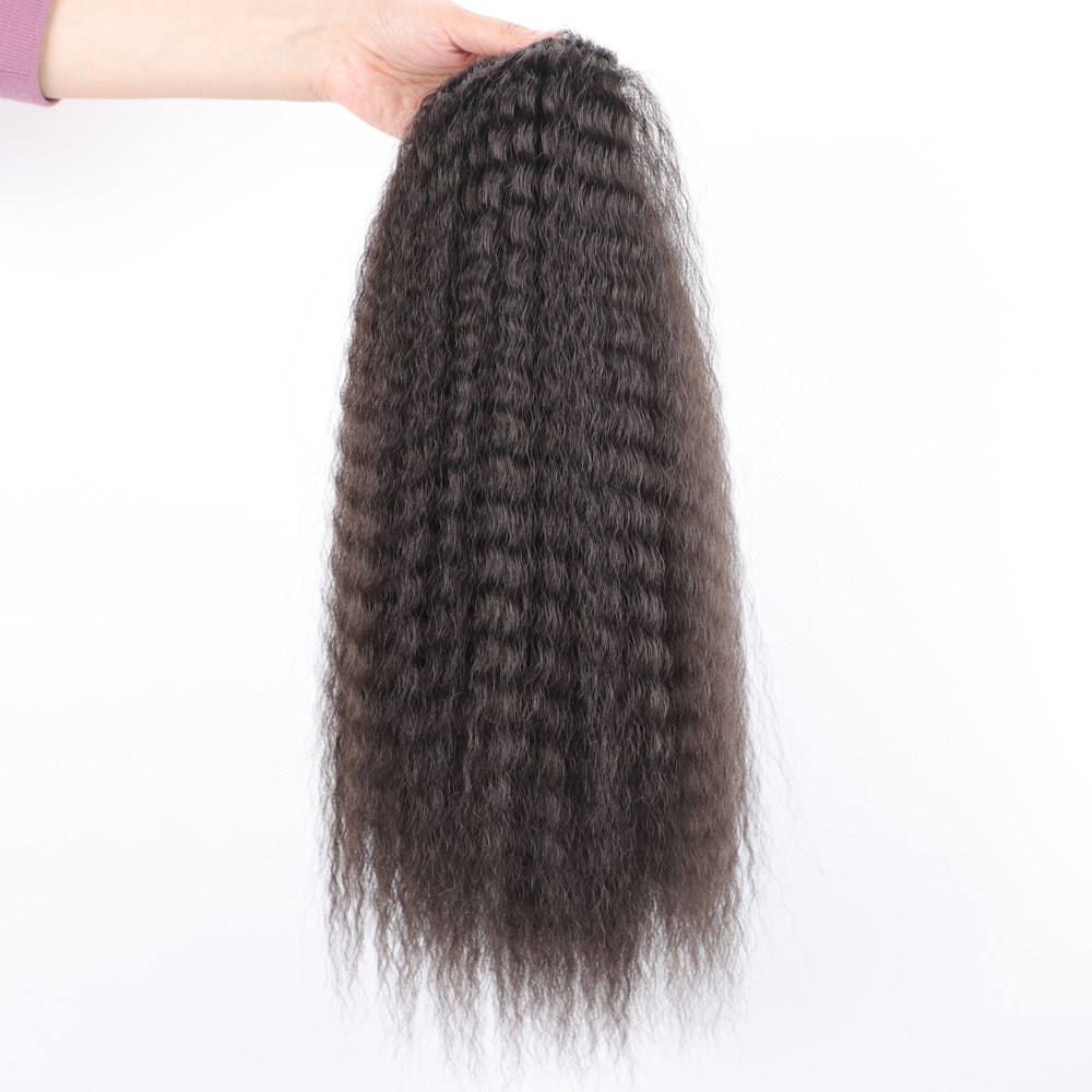 가짜 합성 Drawstring 포니 테일 여성용 탄성  - Drawstring Afro Curly Puff Ponytail 리뷰 및 가격