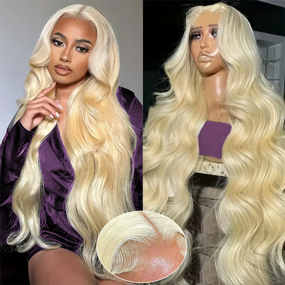 13X6 바디 웨이브 인모 가발 인모 퀄리티 프리 플러 - Lace Front Wigs 리뷰 및 가격