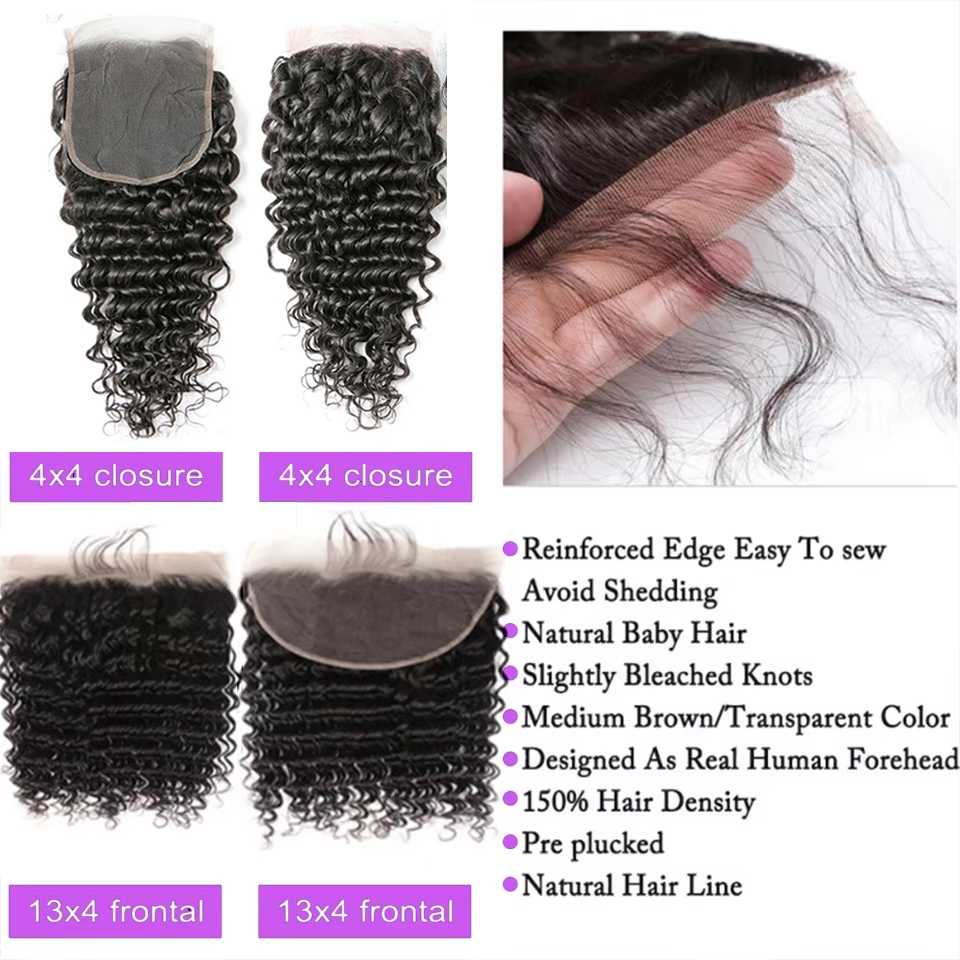26, 28, 30인치 딥 웨이브 번들과 13x4 HD - Deep Wave 3 Bundles With Closure 리뷰 및 가격