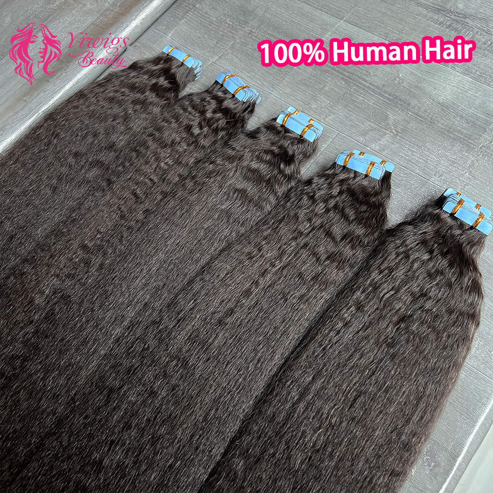 스트레이트 테이프 인 헤어 익스텐션 스킨 웨프트 테이프 - Invisible Tape In Extensions Real Hair 리뷰 및 가격
