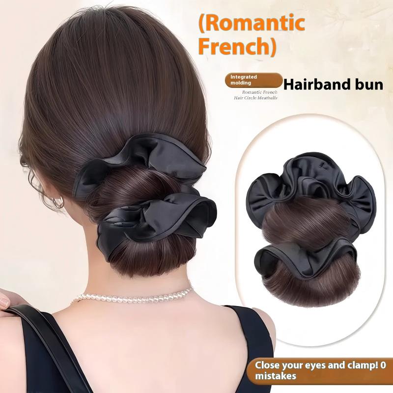 여성용 간편한 업두 스타일 합성 클로우 메시 헤어 번, - Claw Clip Messy Bun Hair Piece 리뷰 및 가격