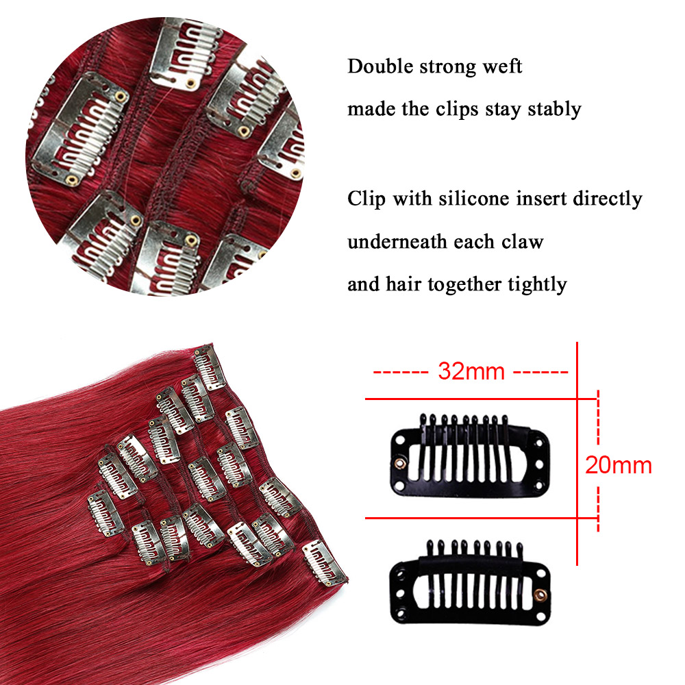클립 인 헤어 익스텐션, 실제 인모, 익스텐션 클립,  - Seamless Clip In Hair Extensions Human Hair 리뷰 및 가격