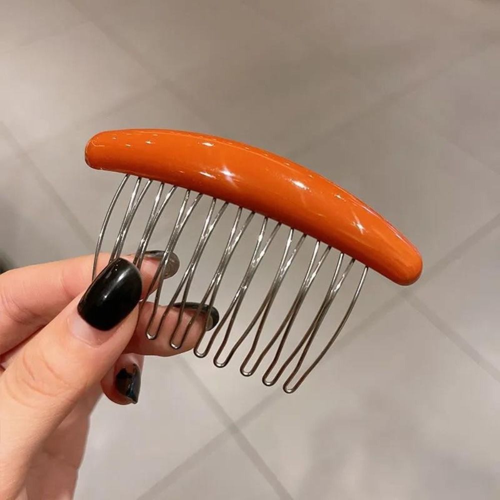 헤어 빗 헤어핀 캔디 컬러 헤어 클립 바레트 헤어 빗  - Hair Clips 리뷰 및 가격