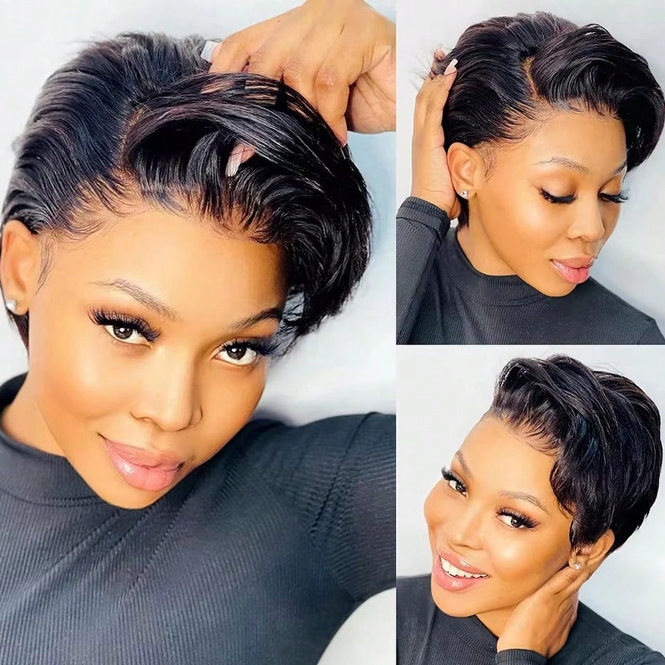 저렴한 도매 픽시컷 가발 인모 가발 글루리스 가발 바로 - Short Pixie Cut Wig Human Hair Cheap 리뷰 및 가격