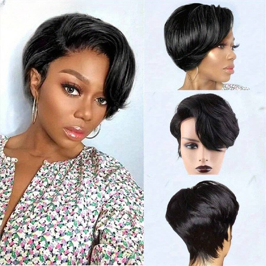 저렴한 도매 픽시컷 가발 인모 가발 글루리스 가발 바로 - Short Pixie Cut Wig Human Hair Cheap 리뷰 및 가격