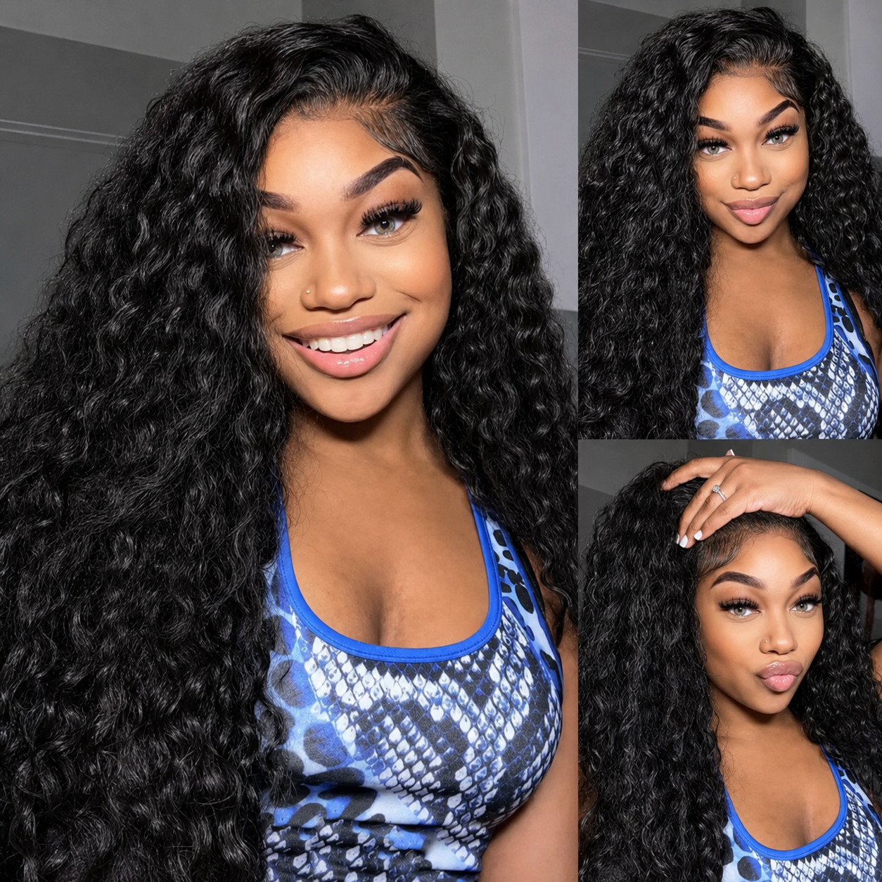 울트라 피티드 250% 곱슬머리 인모 가발 13x6 리 - Hd Lace Frontal Wig Human Hair Pre Plucked 리뷰 및 가격