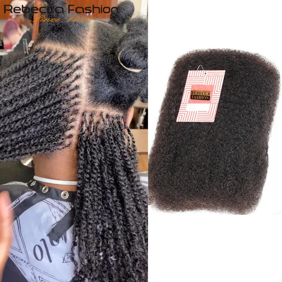 아프로 곱슬머리 벌크 인모 브레이딩용 QVR 레미 벌크 - Water Wave Bulk Human Hair For Braiding 리뷰 및 가격