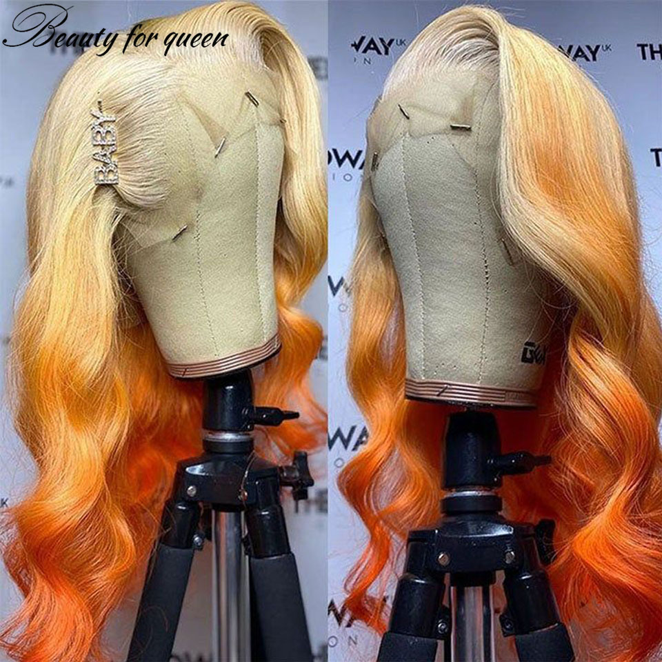 진저 613 오렌지 바디 웨이브 투명 레이스 프론트 가 - 613 Blonde Body Wave Lace Front Wig 리뷰 및 가격