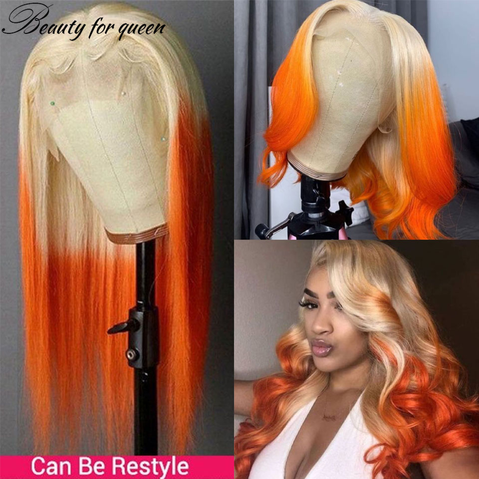 진저 613 오렌지 바디 웨이브 투명 레이스 프론트 가 - 613 Blonde Body Wave Lace Front Wig 리뷰 및 가격