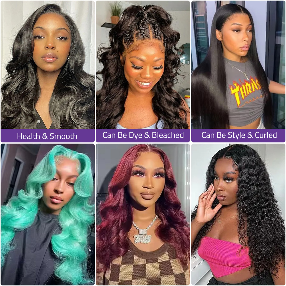 36-46인치 7x6 글루리스 레이스 프론트 바디 웨이 - Hd Lace Frontal Wig Human Hair Pre Plucked 리뷰 및 가격