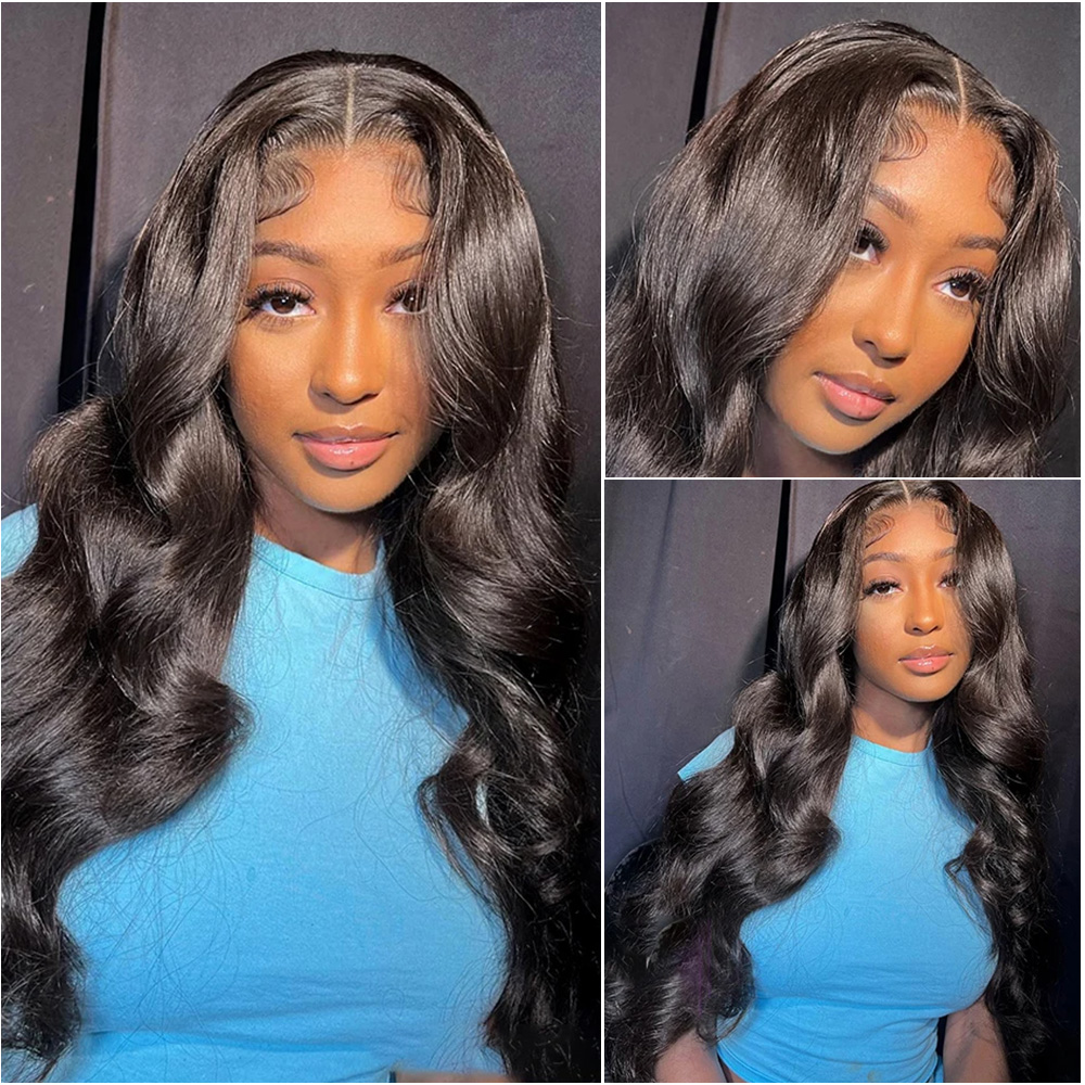 36-46인치 7x6 글루리스 레이스 프론트 바디 웨이 - Hd Lace Frontal Wig Human Hair Pre Plucked 리뷰 및 가격
