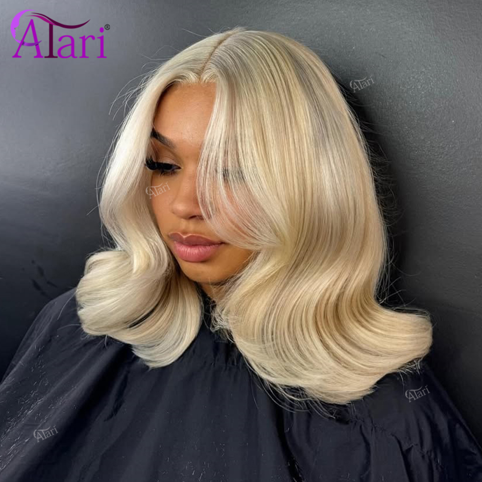 180 밀도 13x4 레이스 프론탈 옴브레 블랙 밥 가 - Pre Parted 13X4 Lace Front Bob Wig 리뷰 및 가격