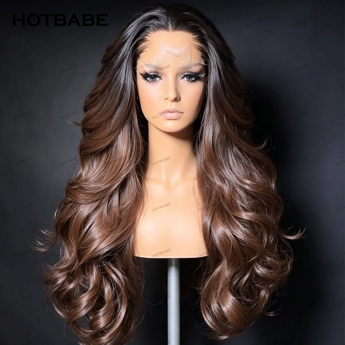 글루리스 인모 가발 1B/4 브라운 바디 웨이브 웨어앤 - Hd Lace Frontal Wig Human Hair Pre Plucked 리뷰 및 가격