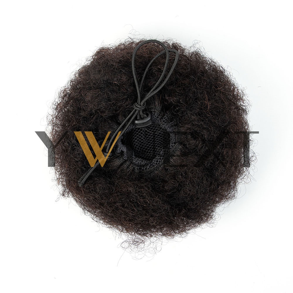 아프로 퍼프 포니테일 4-6인치 인모 퍼프 포니테일 헤 - Drawstring Afro Curly Puff Ponytail 리뷰 및 가격