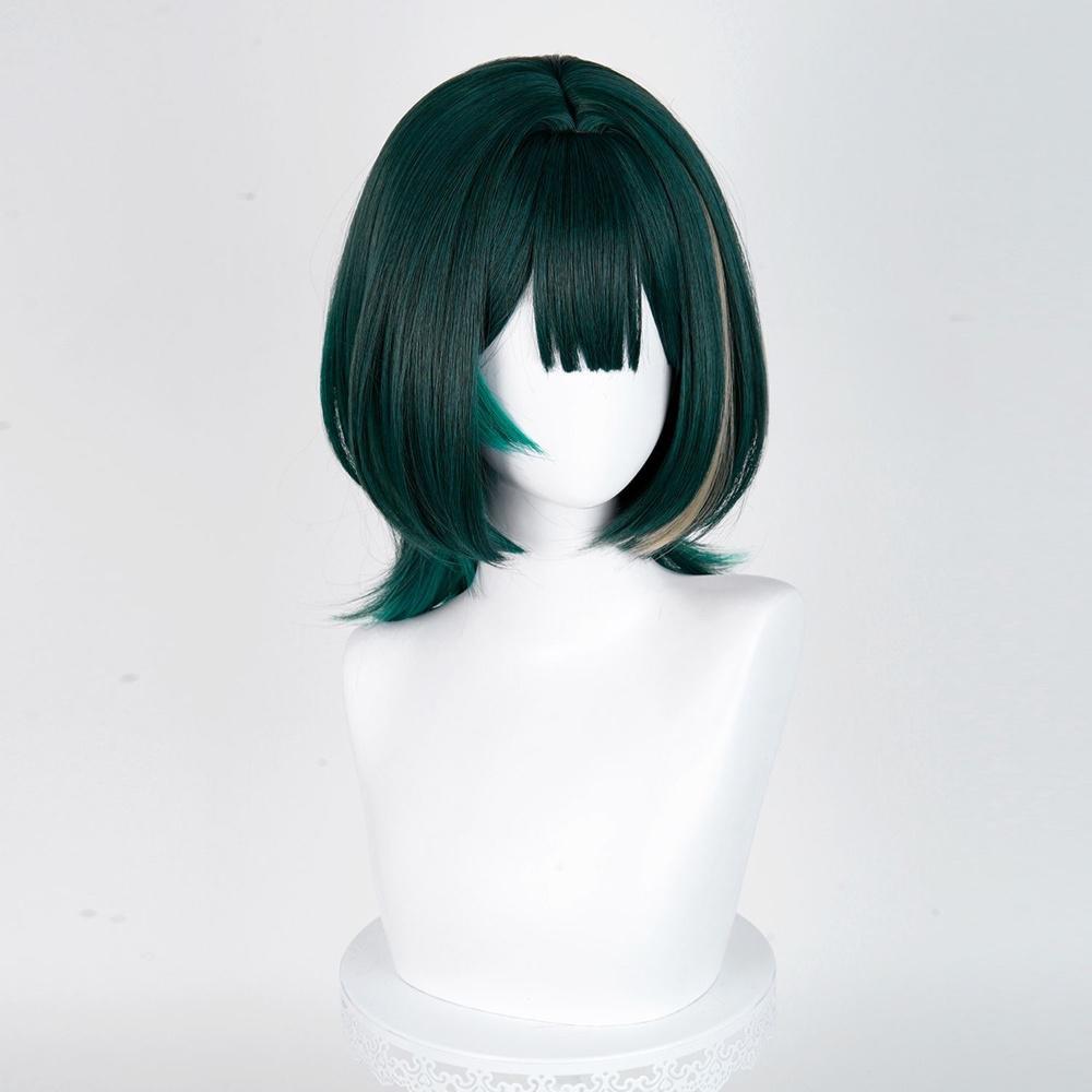 애니메이션 네페르 코스프레 가발 그린 하이라이트 가발  - Synthetic Wigs 리뷰 및 가격