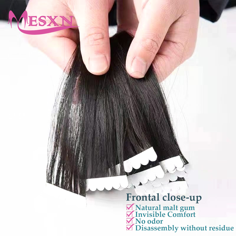 미니 테이프 인모 헤어 익스텐션 천연 헤어 익스텐션 스 - Invisible Tape In Extensions Real Hair 리뷰 및 가격