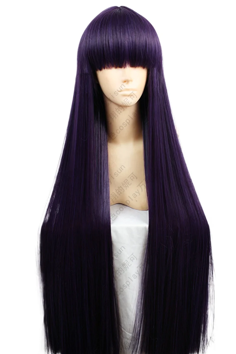 선원 화성 히노 레이 100CM 롱 스트레이트 퍼플 블 - Synthetic Braided Wigs For Black Women 리뷰 및 가격