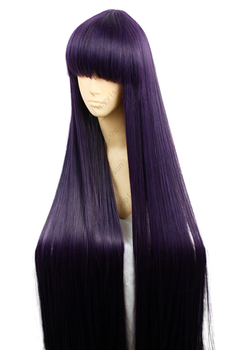 선원 화성 히노 레이 100CM 롱 스트레이트 퍼플 블 - Synthetic Braided Wigs For Black Women 리뷰 및 가격