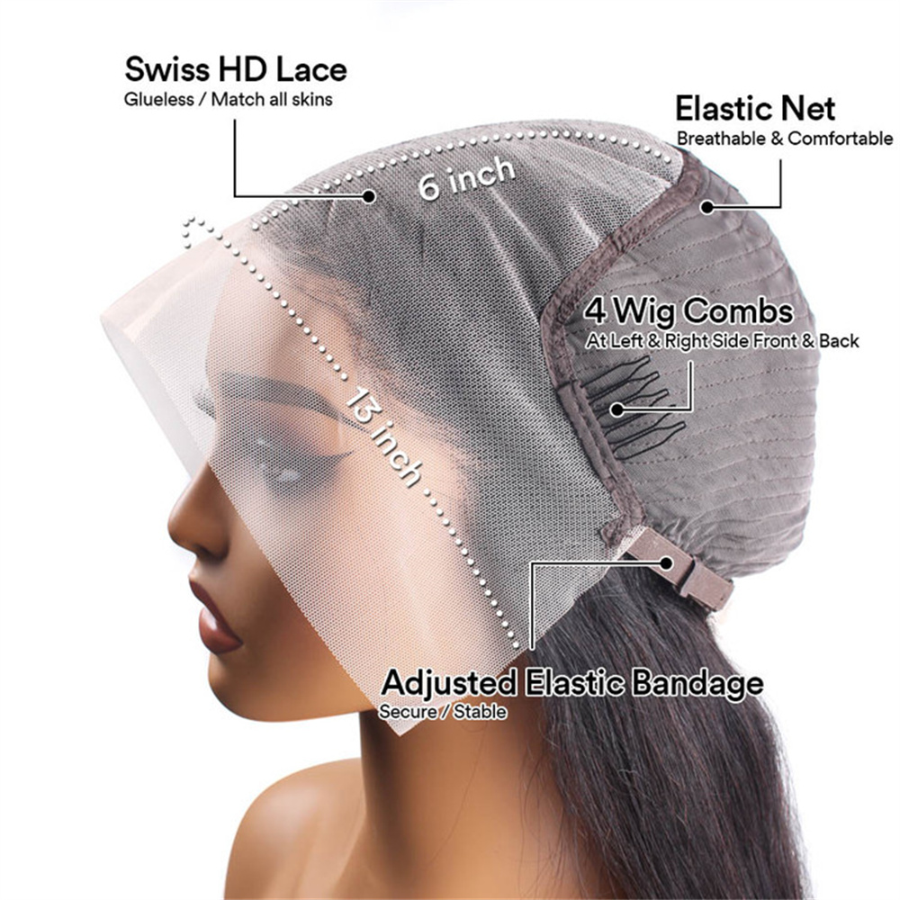 36인치 딥 웨이브 P4/27 하이라이트 옴브레 13x - Lace Front Wigs 리뷰 및 가격