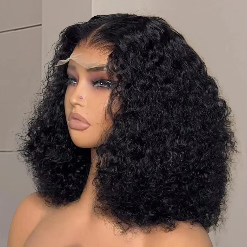 8-16인치 밥 컬리 인모 가발 13x4 HD 레이스  - Glueless Wear And Go Human Hair Wig 리뷰 및 가격