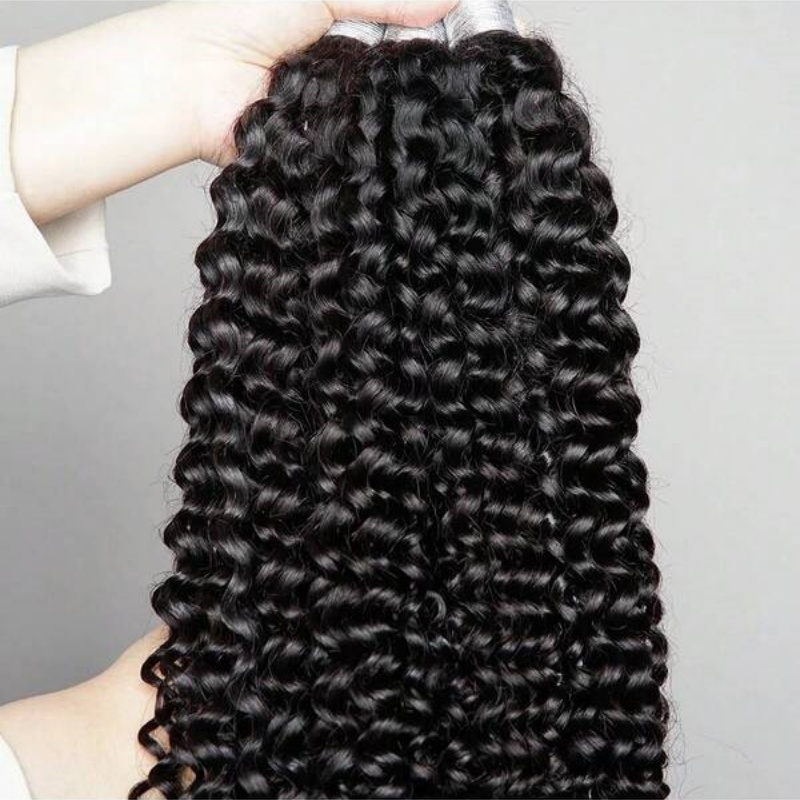 2 묶음 워터 웨이브 벌크 인모 헤어 익스텐션 노 웨프 - Water Wave Bulk Human Hair For Braiding 리뷰 및 가격