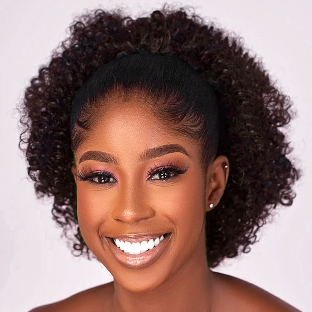 아프로 퍼프 킹키 컬리 드로스트링 포니테일 번 익스텐션 - Drawstring Afro Curly Puff Ponytail 리뷰 및 가격