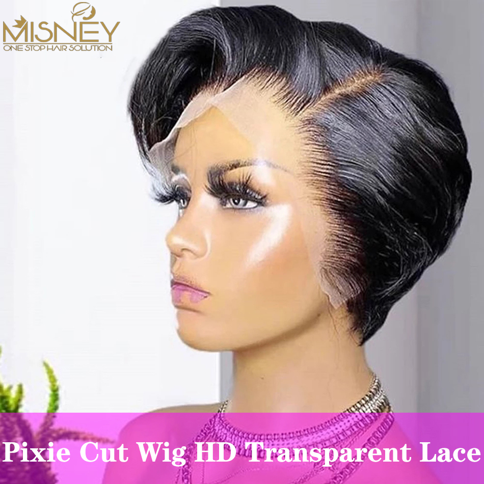 짧은 밥 가발 픽시 컷 가발 13x1 T 부분 레이스  - Short Pixie Cut Wig Human Hair Cheap 리뷰 및 가격