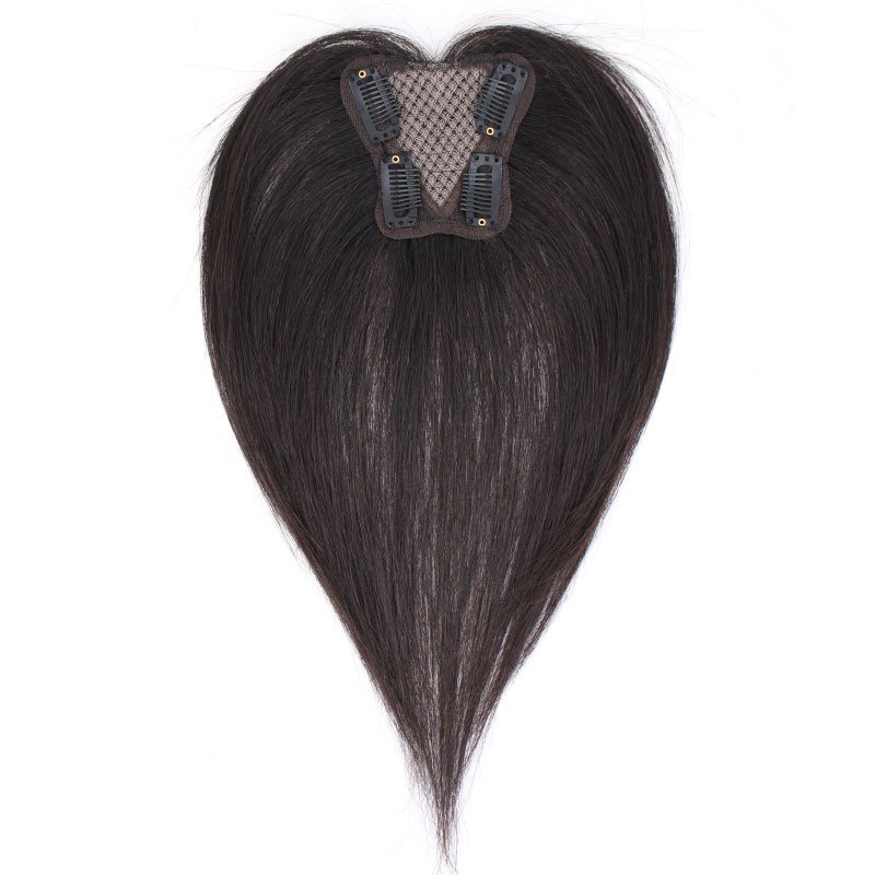 통기성 좋은 탑 헤어 리페어 인모 헤어피스, 4개의 클 - Seamless Clip In Hair Extensions Human Hair 리뷰 및 가격