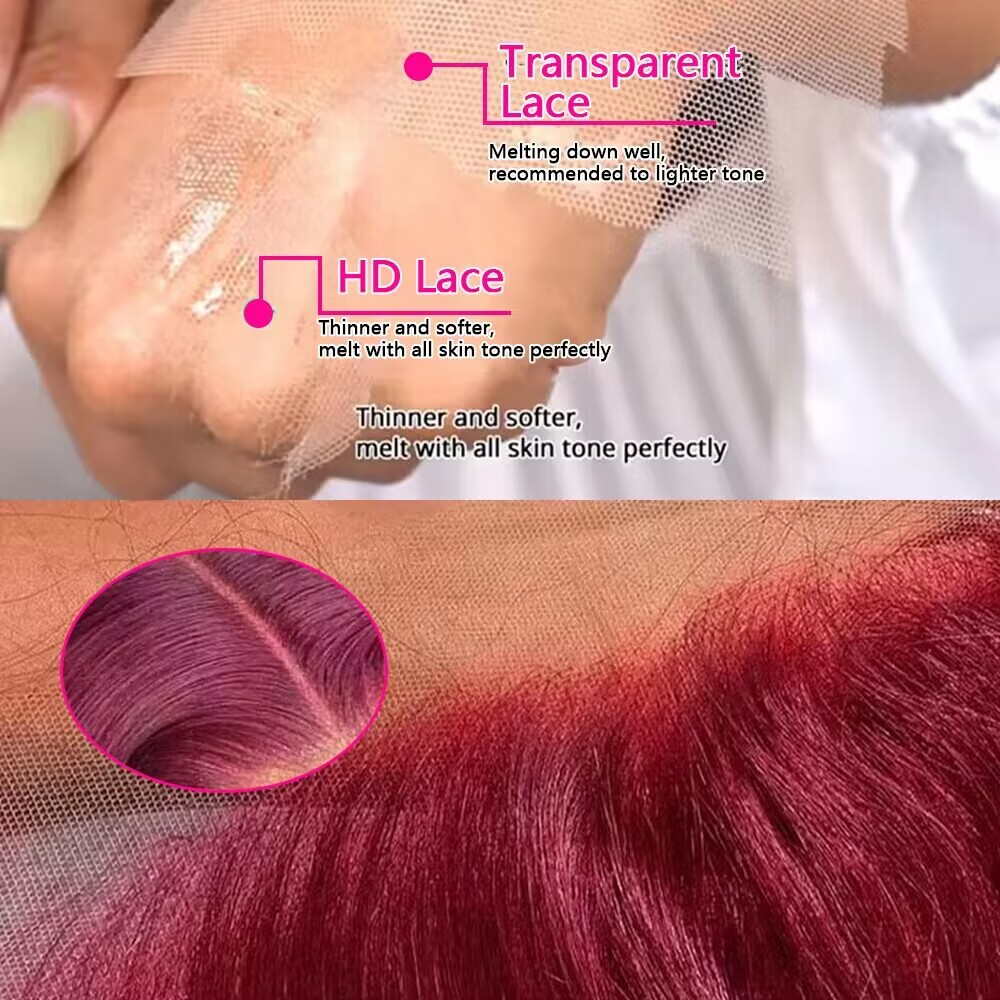 200% 밀도 버건디 딥 웨이브 인모 가발 99J 컬러 - Human Hair Wigs 리뷰 및 가격