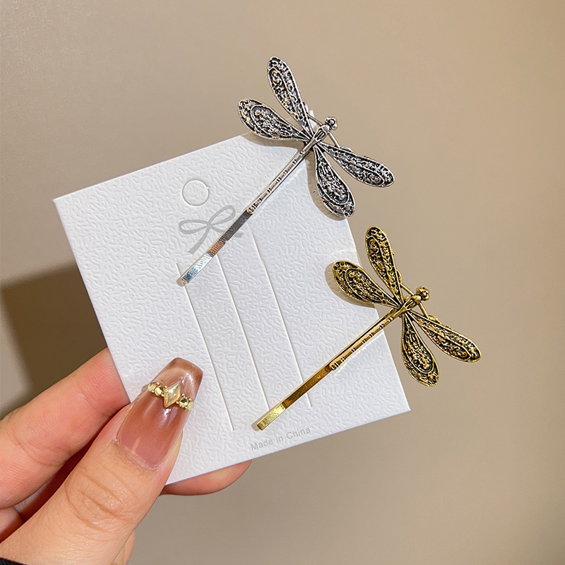 1PCS 레트로 잠자리 머리핀 신부 머리 장식 웨딩 헤 - Hair Clips 리뷰 및 가격