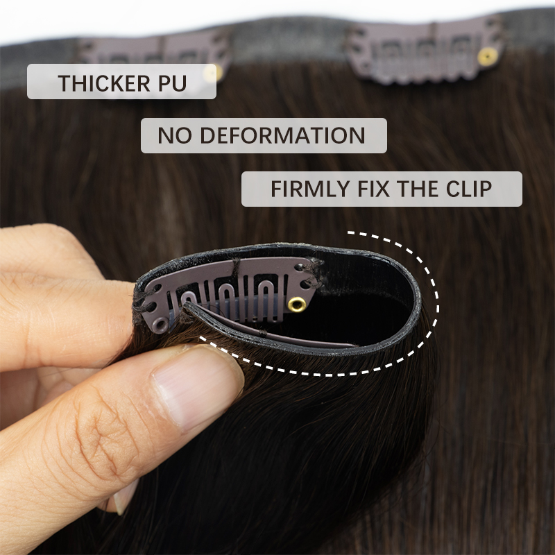 인간의 머리카락 확장에 보이지 않는 두꺼운 PU 클립  - Invisible Tape In Extensions Real Hair 리뷰 및 가격